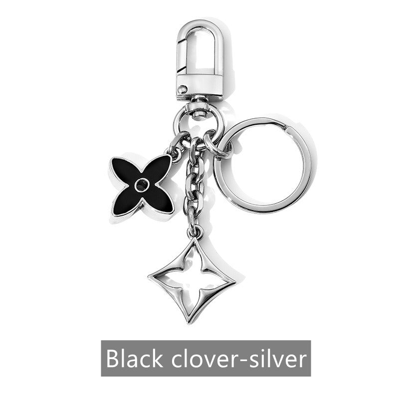 Blooming Flowers Chain Bag Charm/ Keychain