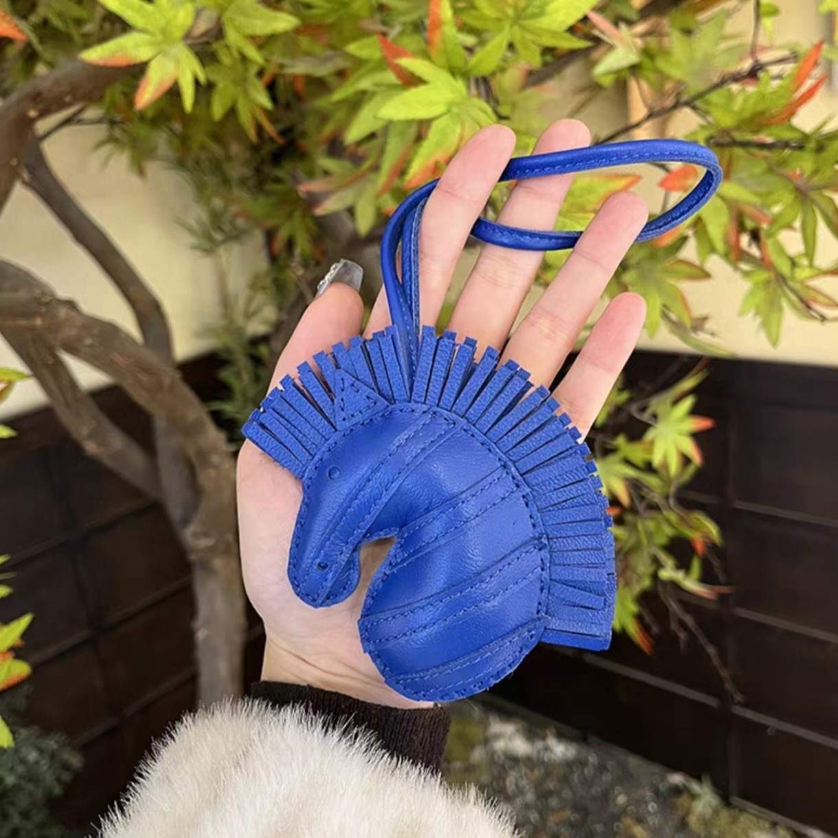 Geezee Zebra Bag charm