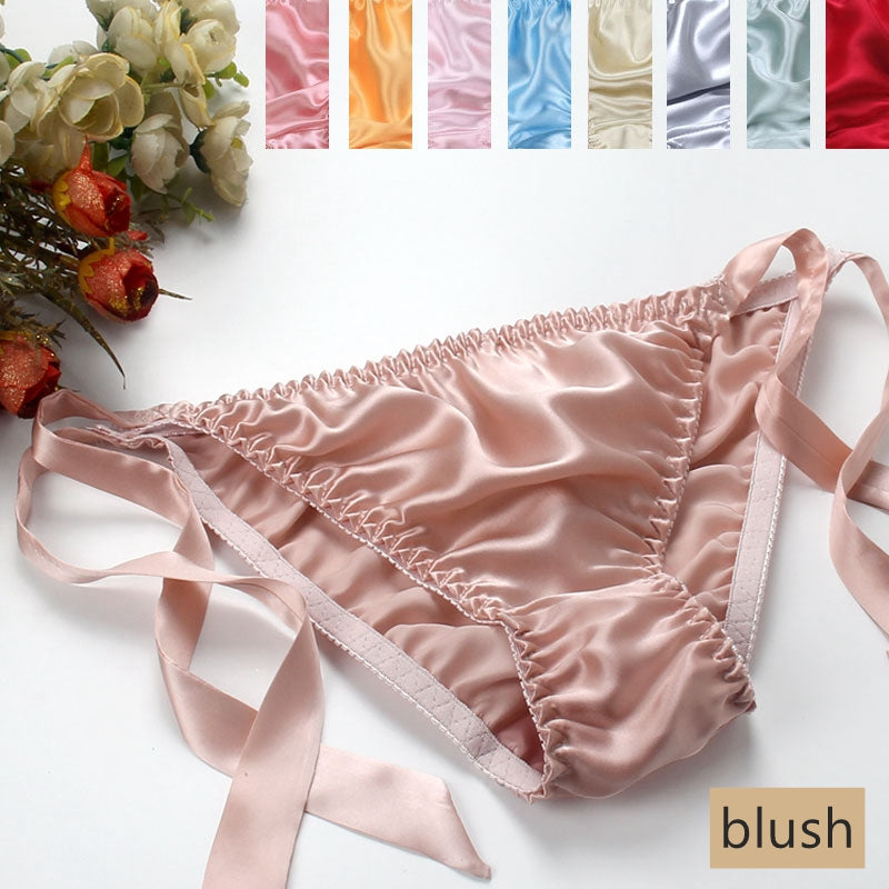 Culotte/string Frenal en soie pour femmes