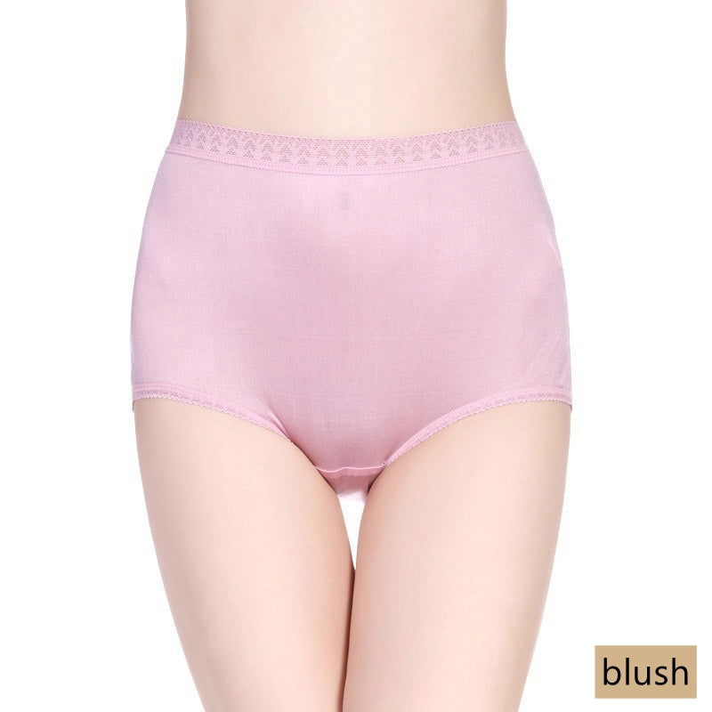 Women 100% Silk Pantie, High waist, 8 colors