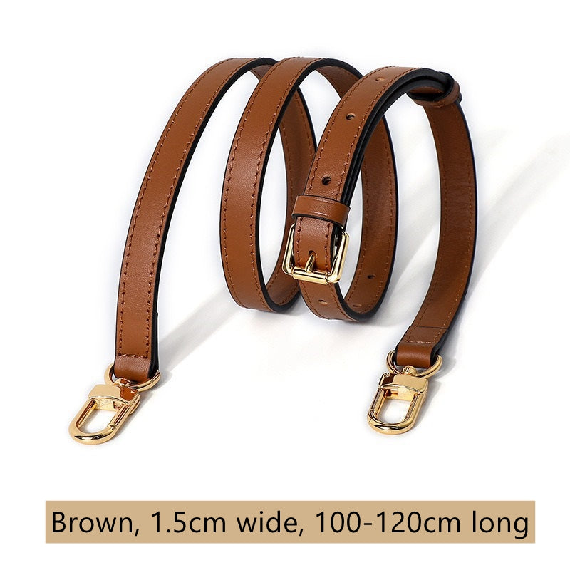 Adjustable Vachetta Leather Bag Strap for Diane/ Speedy/more bags