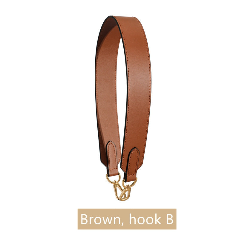 Bandoulière en cuir Vachetta élargie de 4 cm pour Neverfull/Neo NM/BB