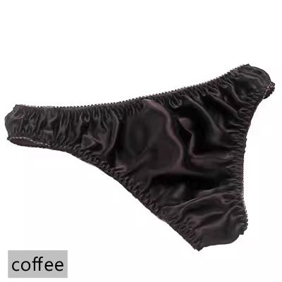 Tanga aus 100 % Maulbeerseide für Herren, 8 Farben