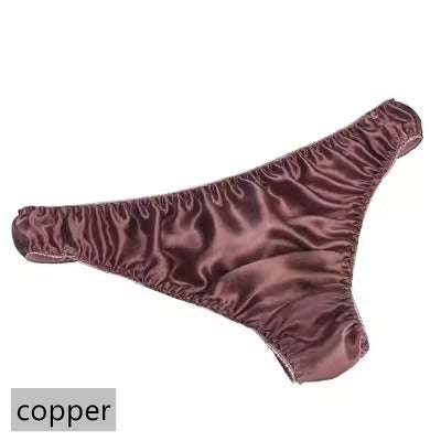 Tanga aus 100 % Maulbeerseide für Herren, 8 Farben