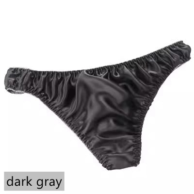 Tanga aus 100 % Maulbeerseide für Herren, 8 Farben