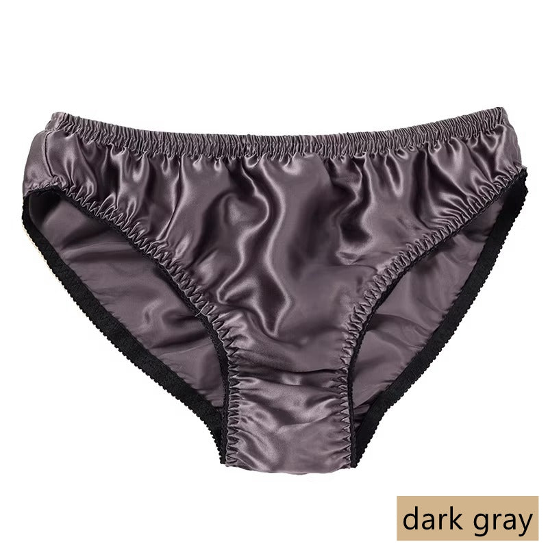 Herren-Boxershorts aus Seide, mehr als 30 Farben