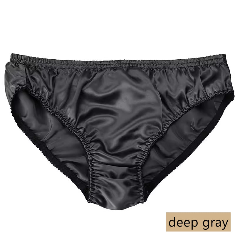 Herren-Boxershorts aus Seide, mehr als 30 Farben