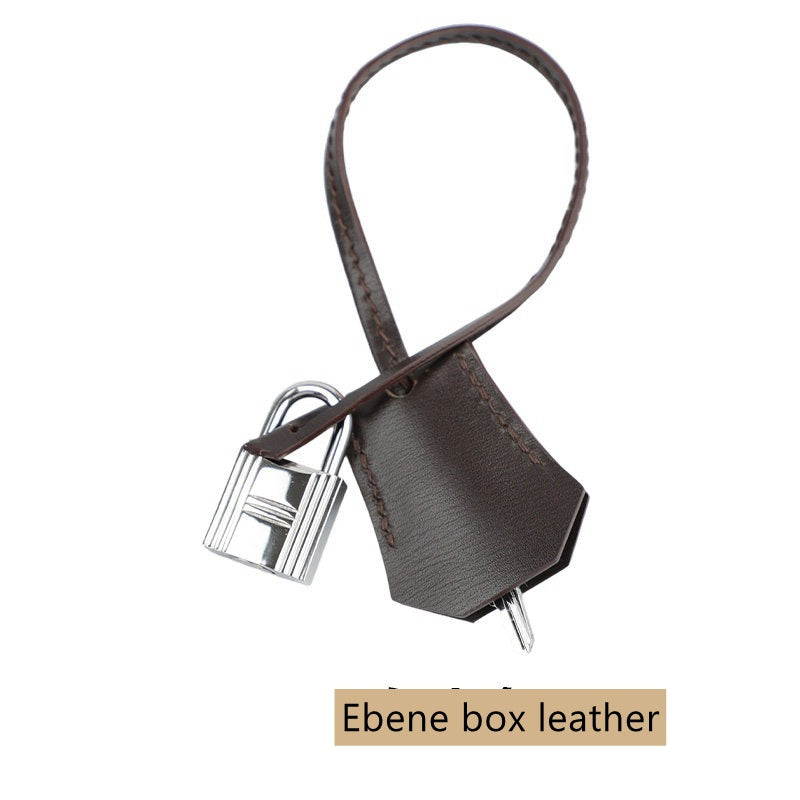 Handmade Box leather Clochette/ Key holder