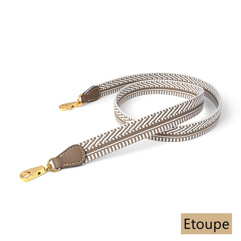 Sangle en toile élargie personnalisée de 5 cm/2 pouces