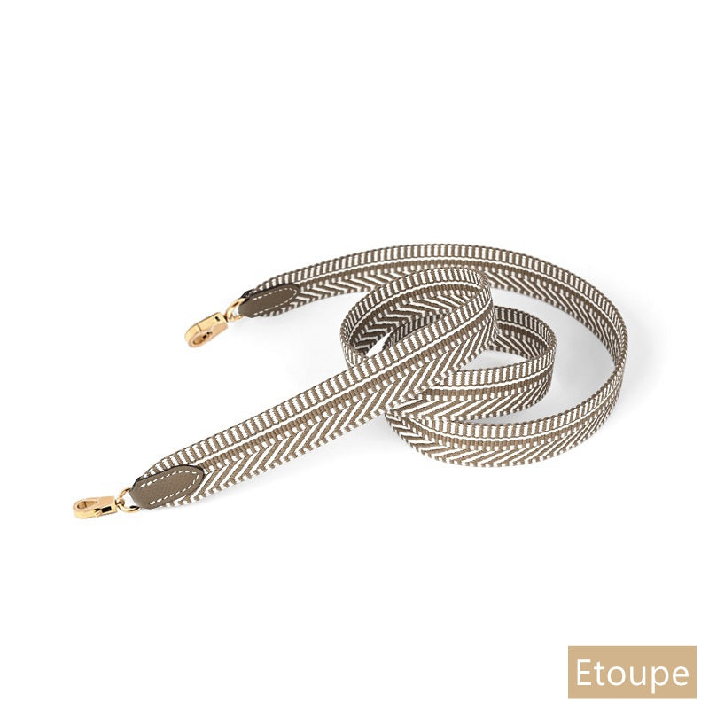 Custom 25mm Canvas Bag Strap for mini Plume