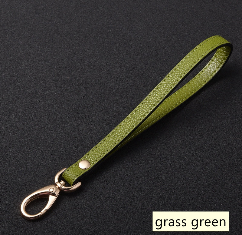 Full grain Leather Wristlet Strap - Awulook