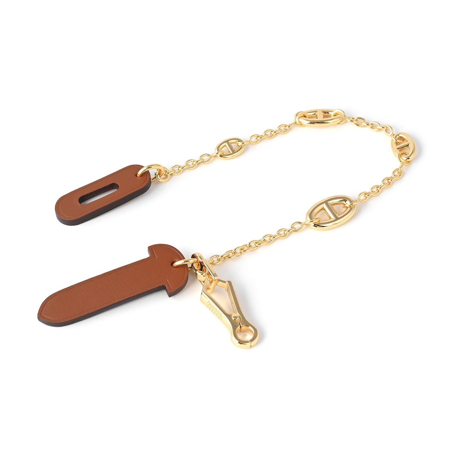 Leather Plug Clasp Lock For Herbag 31/39/Mini herbag, with FARANDOLE chain
