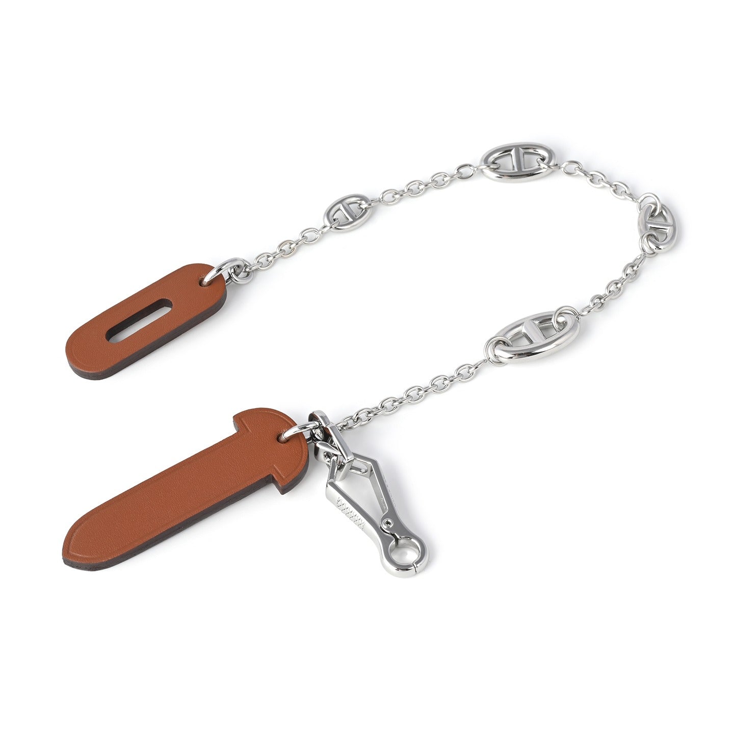 Leather Plug Clasp Lock For Herbag 31/39/Mini herbag, with FARANDOLE chain