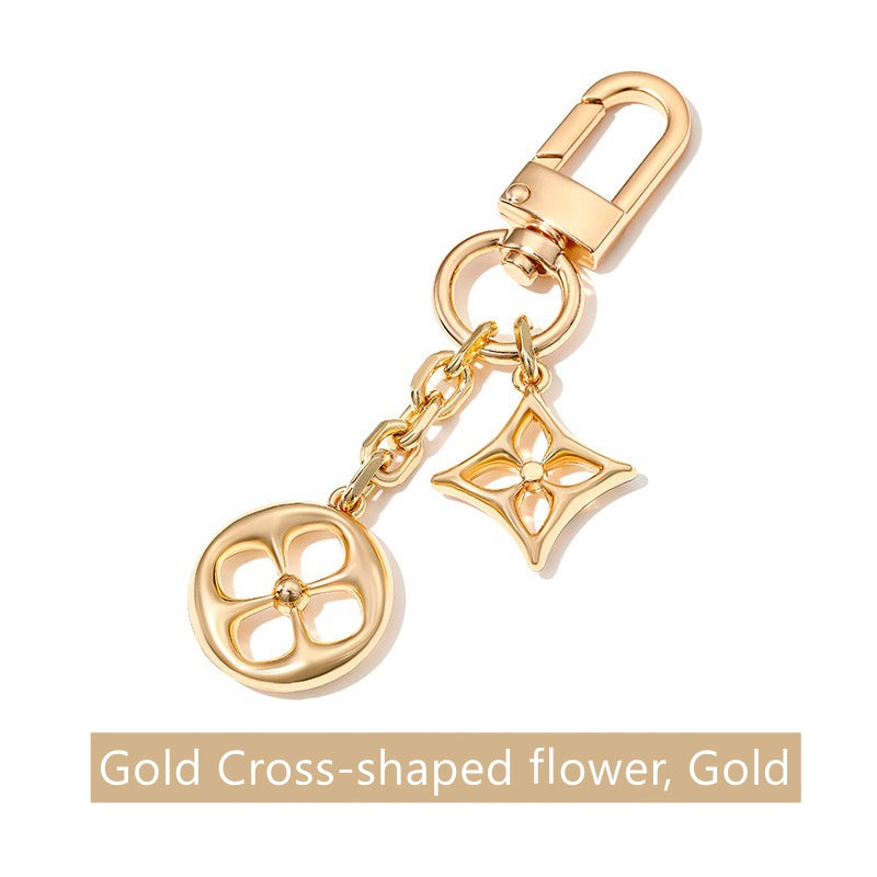 Blooming Flowers Chain Bag Charm/ Keychain