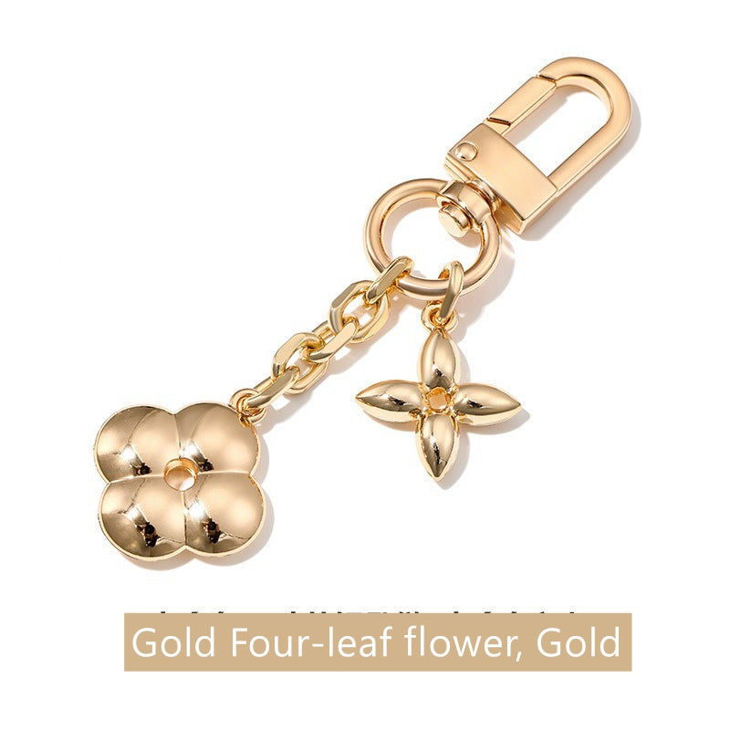 Blooming Flowers Chain Bag Charm/ Keychain