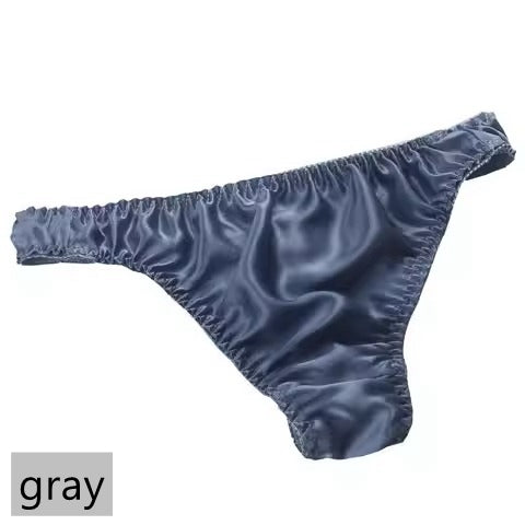 Tanga aus 100 % Maulbeerseide für Herren, 8 Farben