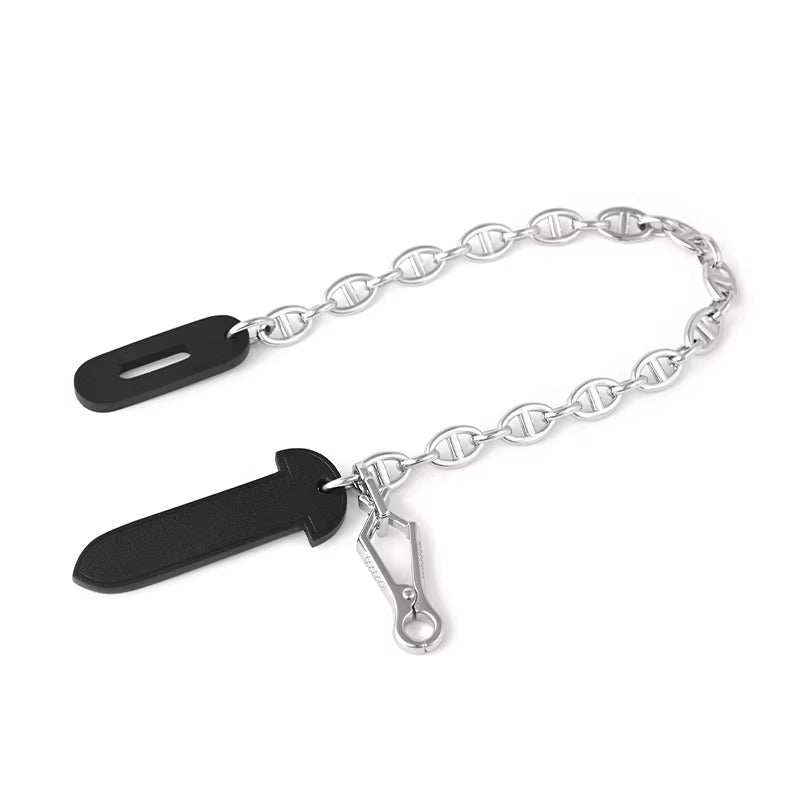 Leather Plug Clasp Lock For Herbag 20/31/39, FARANDOLE chain