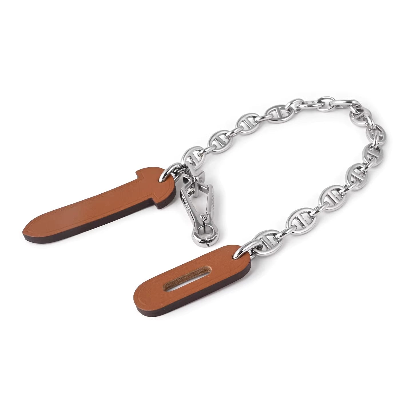 Leather Plug Clasp Lock For Herbag 20/31/39, FARANDOLE chain