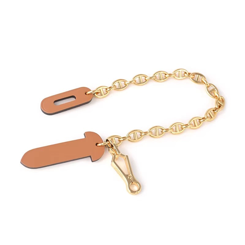 Leather Plug Clasp Lock For Herbag 20/31/39, FARANDOLE chain
