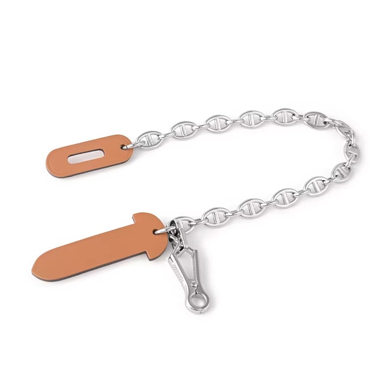 Leather Plug Clasp Lock For Herbag 20/31/39, FARANDOLE chain