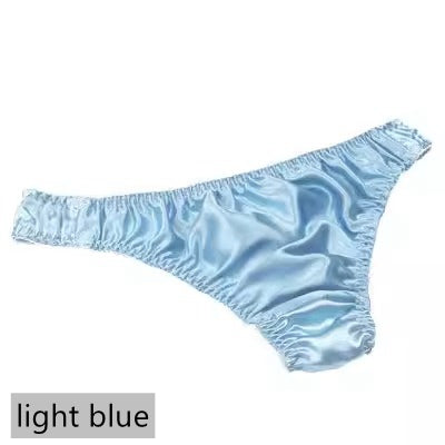 Tanga aus 100 % Maulbeerseide für Herren, 8 Farben