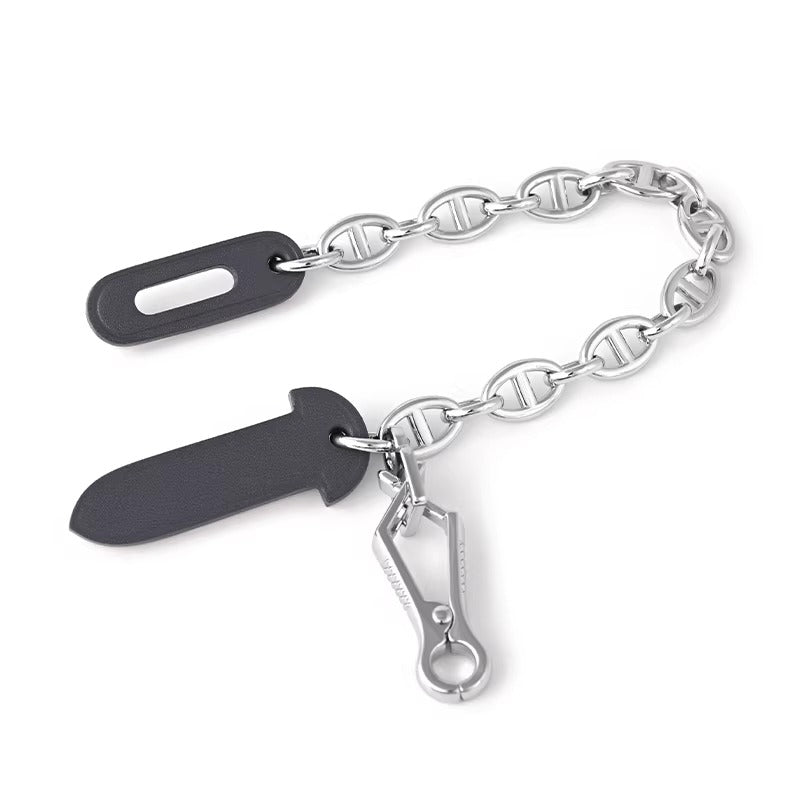 Leather Plug Clasp Lock For Herbag 20/31/39, FARANDOLE chain