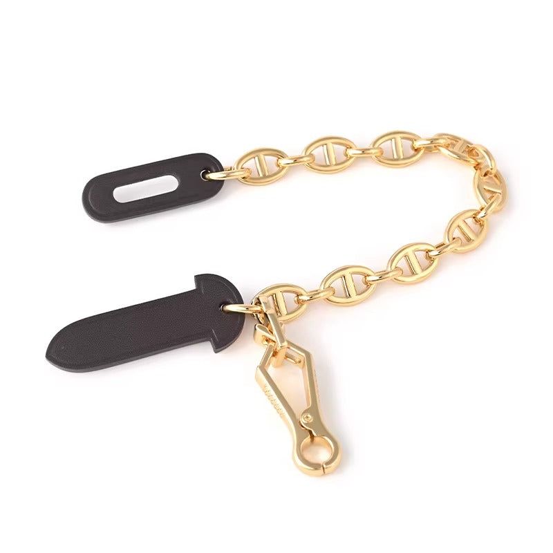 Leather Plug Clasp Lock For Herbag 20/31/39, FARANDOLE chain