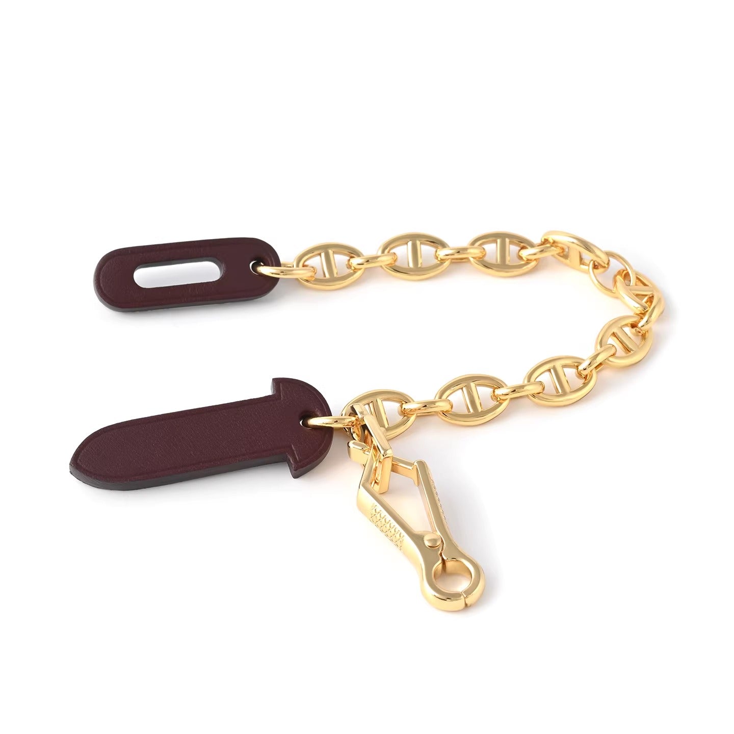 Leather Plug Clasp Lock For Herbag 20/31/39, FARANDOLE chain
