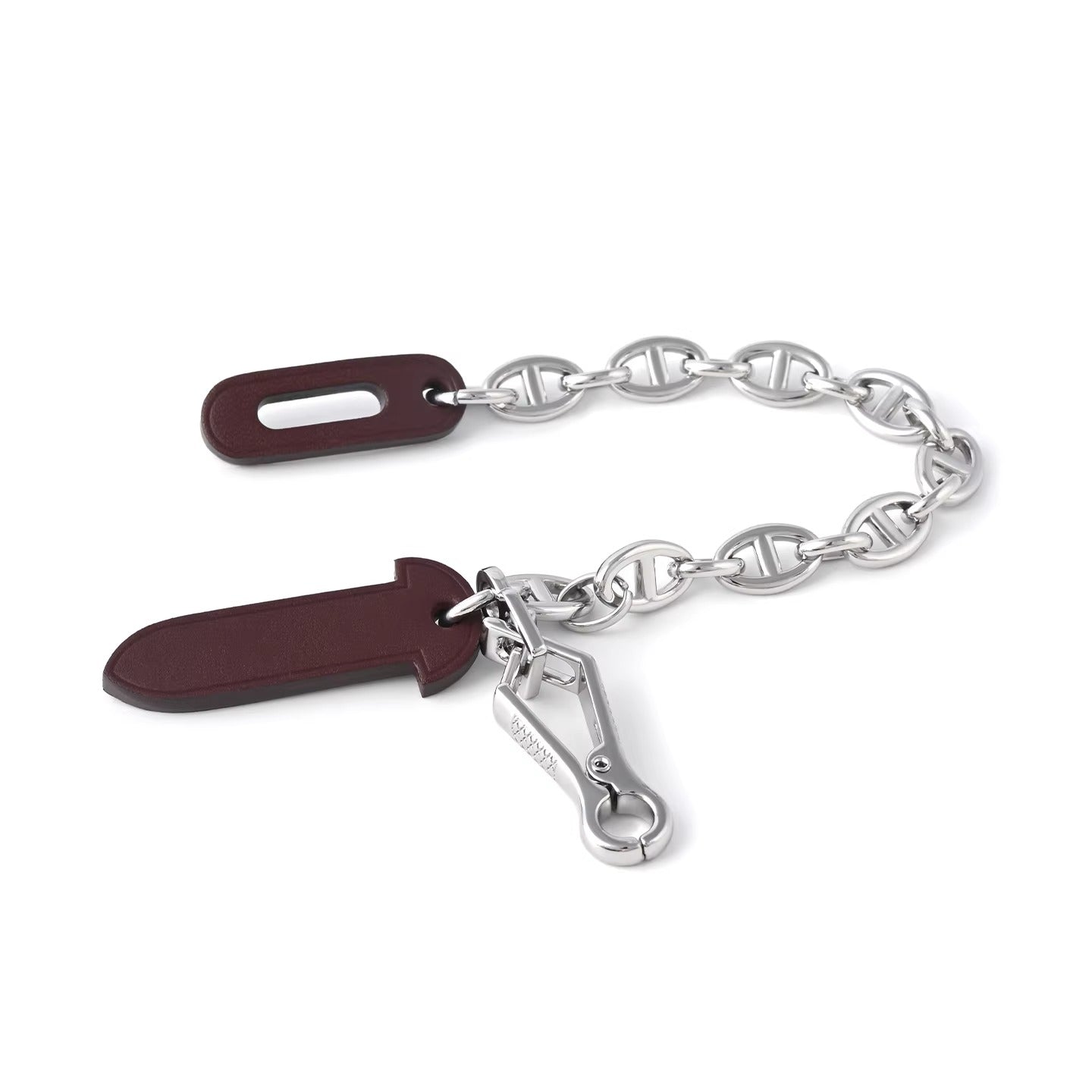 Leather Plug Clasp Lock For Herbag 20/31/39, FARANDOLE chain