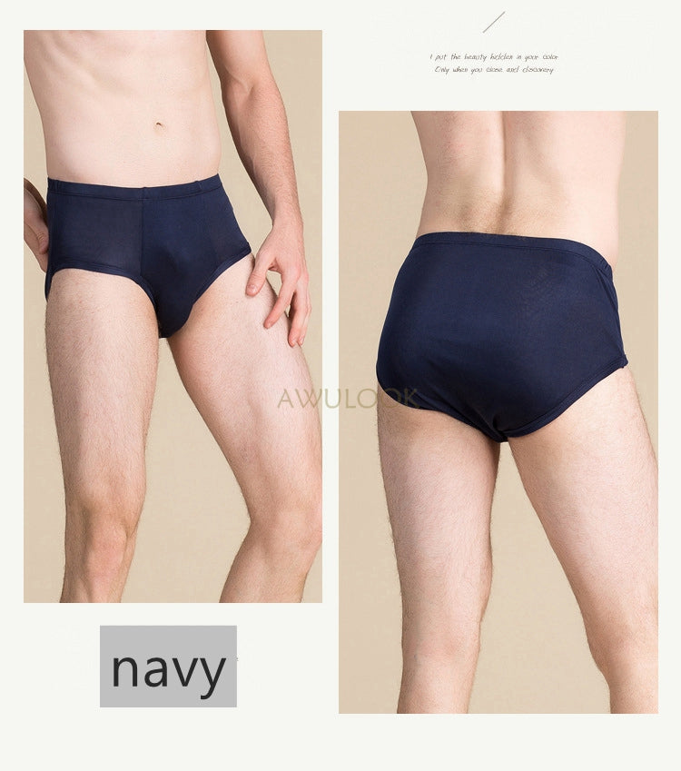 Men's Knit Silk Brief