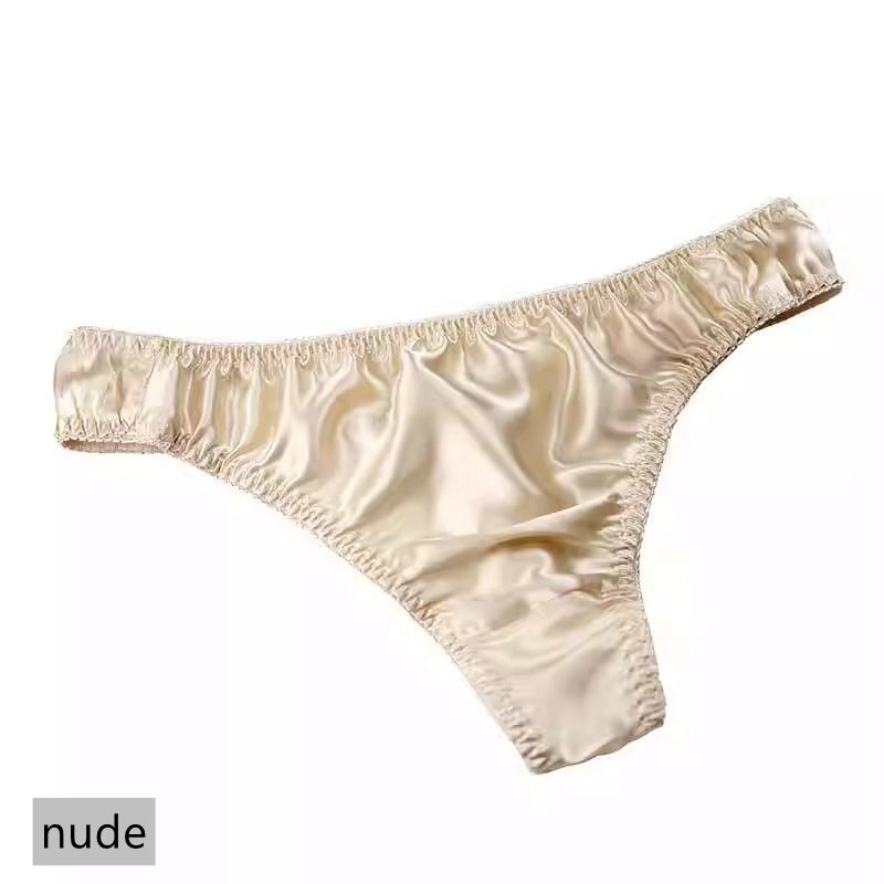 Tanga aus 100 % Maulbeerseide für Herren, 8 Farben