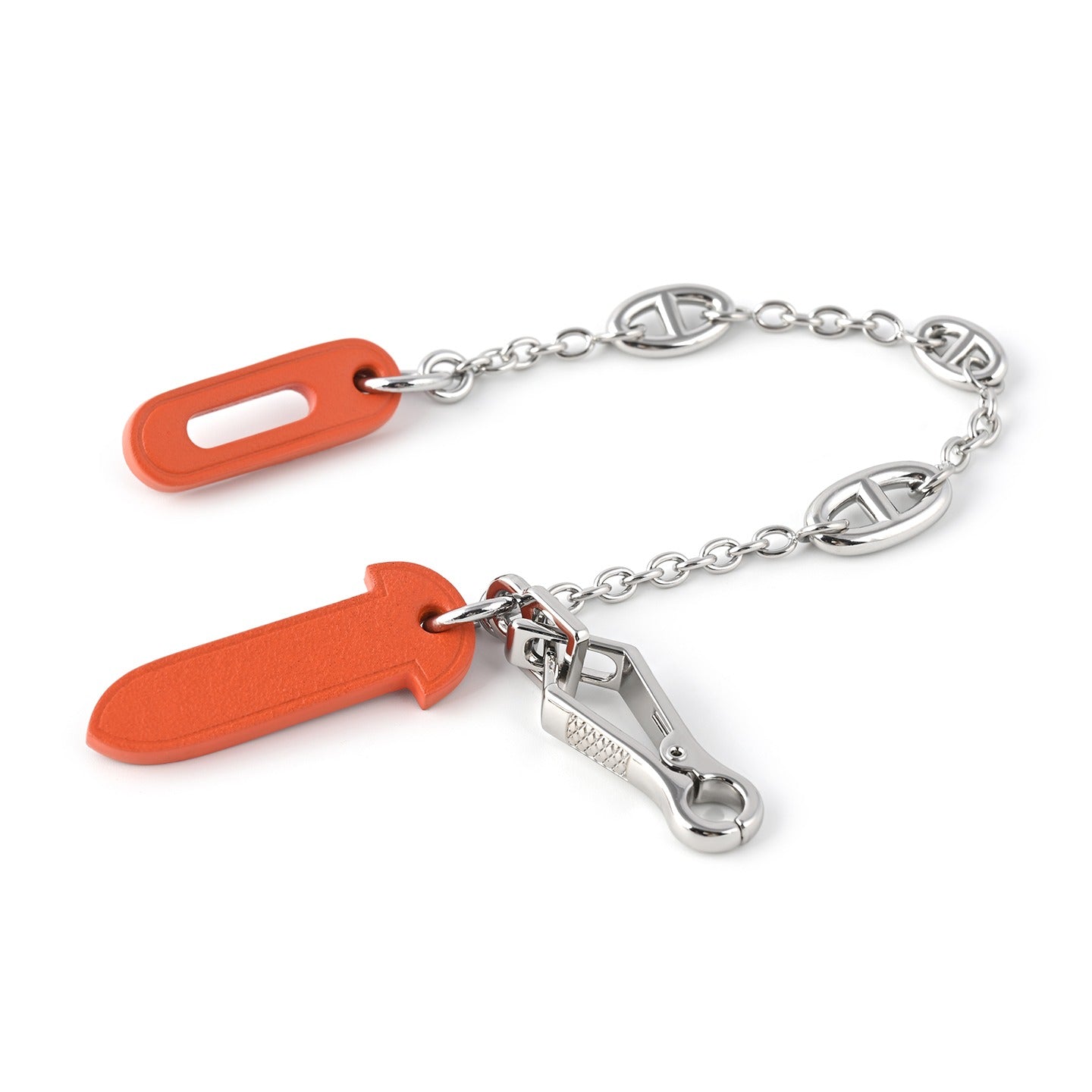 Leather Plug Clasp Lock For Herbag 31/39/Mini herbag, with FARANDOLE chain