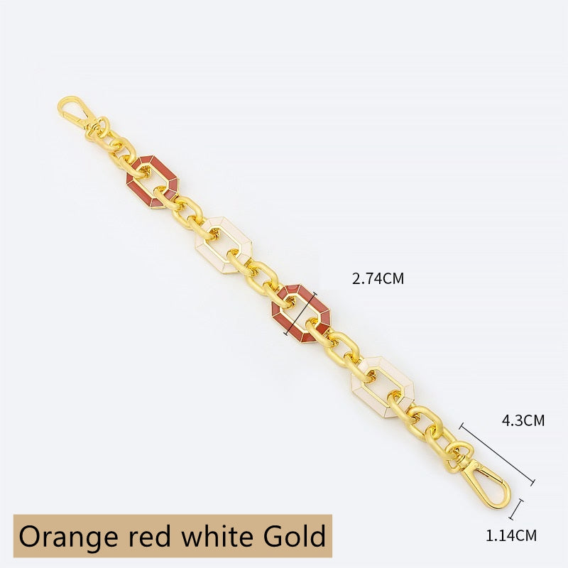 Enamel Chain Handle/Shoulder Strap for Evelyne/Capucines BB