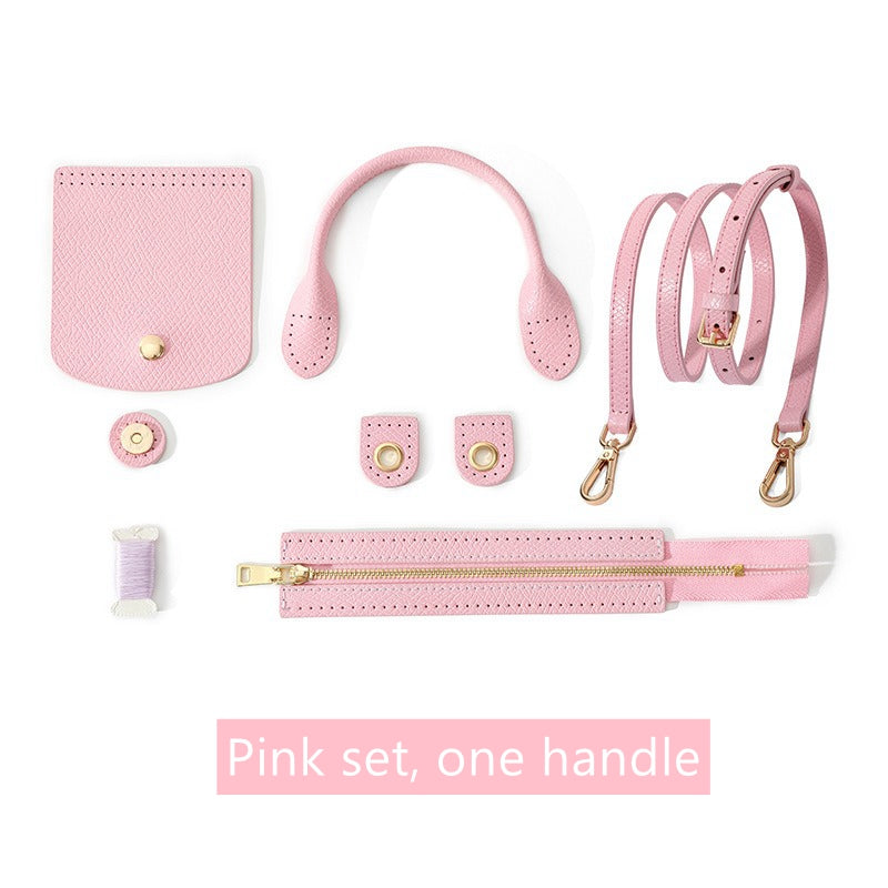 Full grain Leather DIY Kit for Le Pliage Pouch