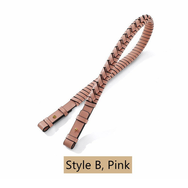 Hand Braided Leather Strap for Evelyne/Kelly/Jypsiere