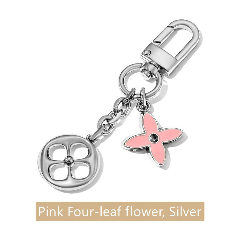 Blooming Flowers Chain Bag Charm/ Keychain