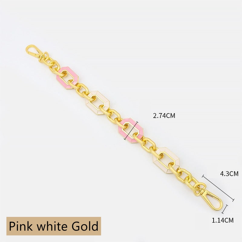 Enamel Chain Handle/Shoulder Strap for Evelyne/Capucines BB