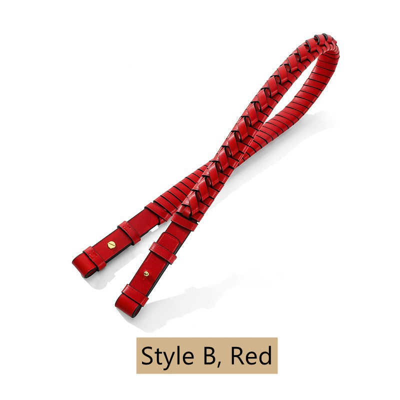 Hand Braided Leather Strap for Evelyne/Kelly/Jypsiere