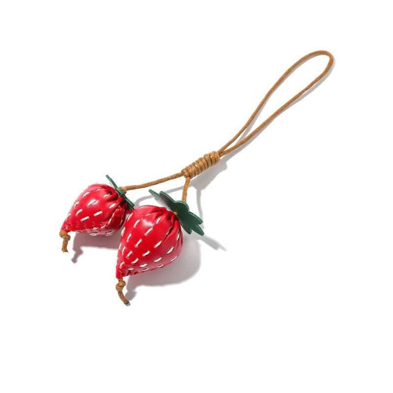 Bag Charm- Strawberry
