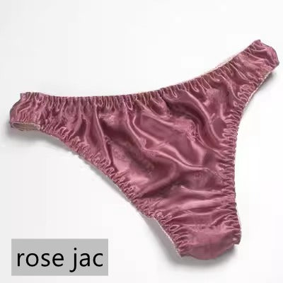 Tanga aus 100 % Maulbeerseide für Herren, 8 Farben