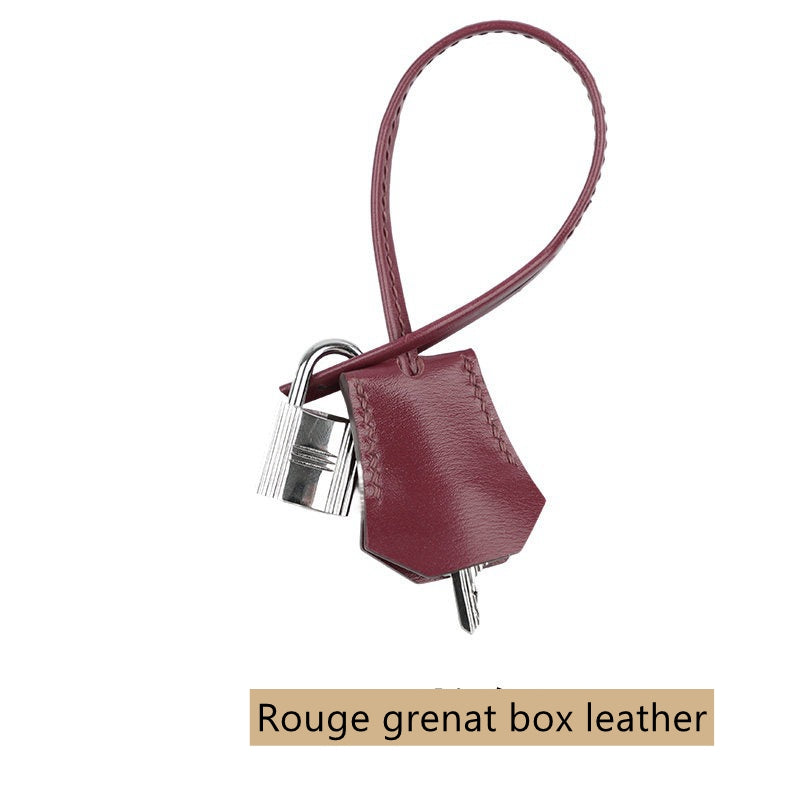 Handmade Box leather Clochette/ Key holder
