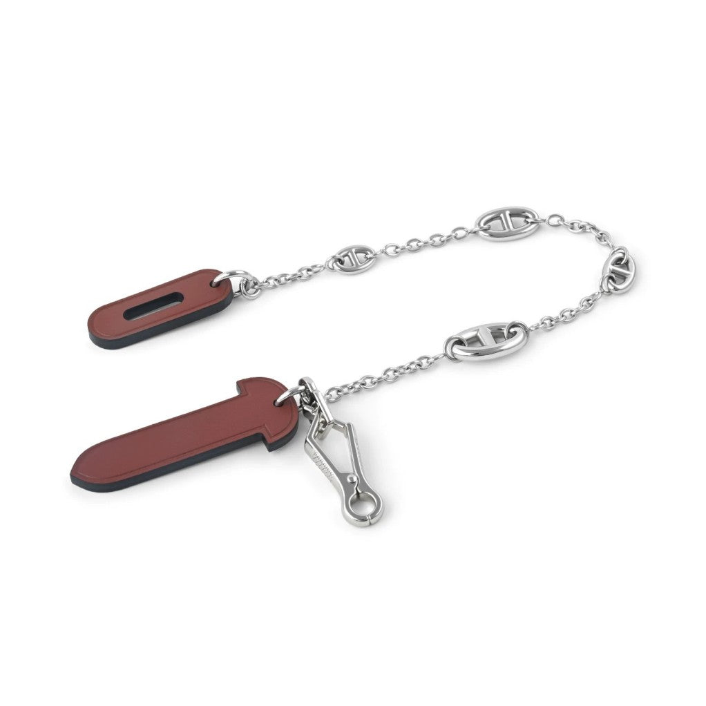 Leather Plug Clasp Lock For Herbag 31/39/Mini herbag, with FARANDOLE chain