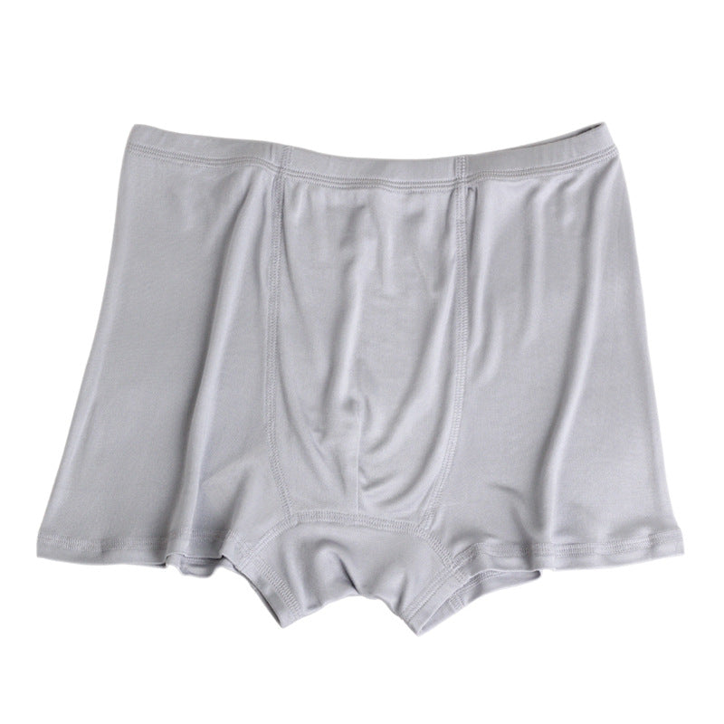 Men Knit Silk Boxer Short