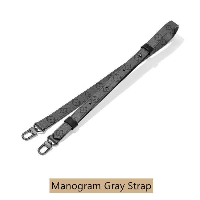 Manogram Gray Strap/ Top Handles/ Set for LV Keepall XS