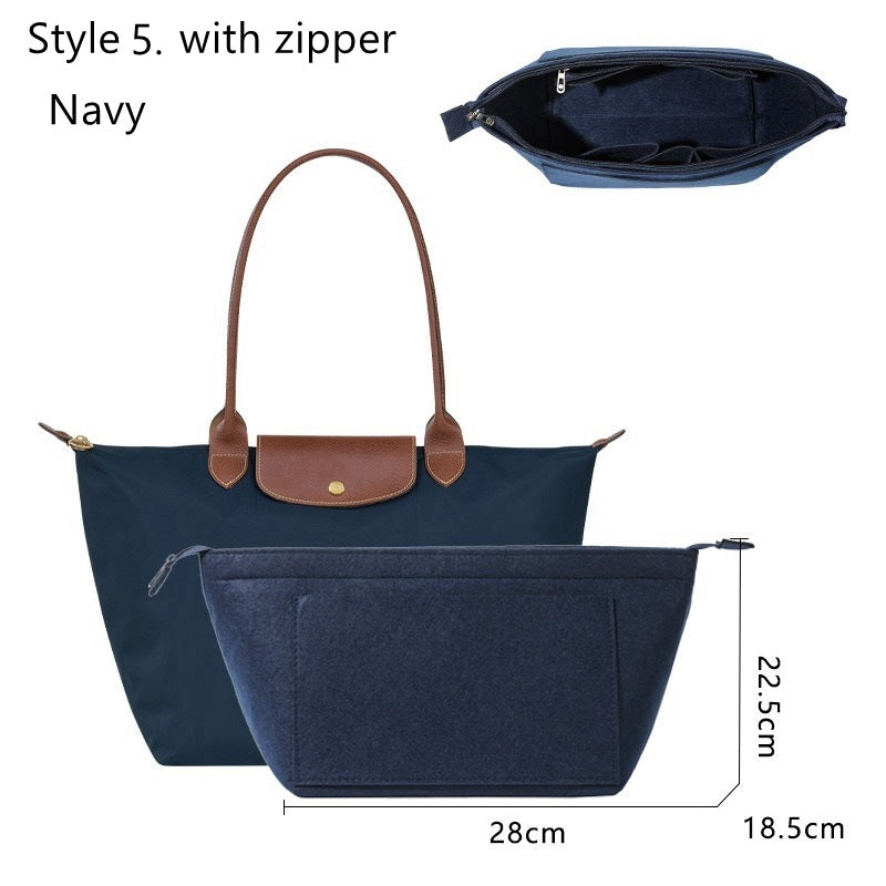 Bag Organiser Insert for Le Pliage Pouch Large