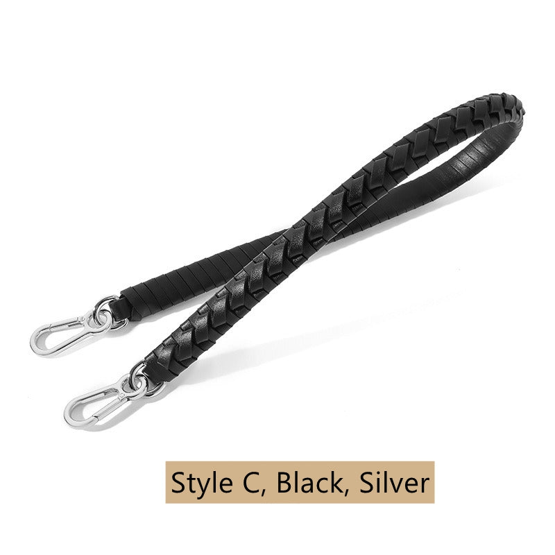 Hand Braided Leather Strap for Evelyne/Kelly/Jypsiere