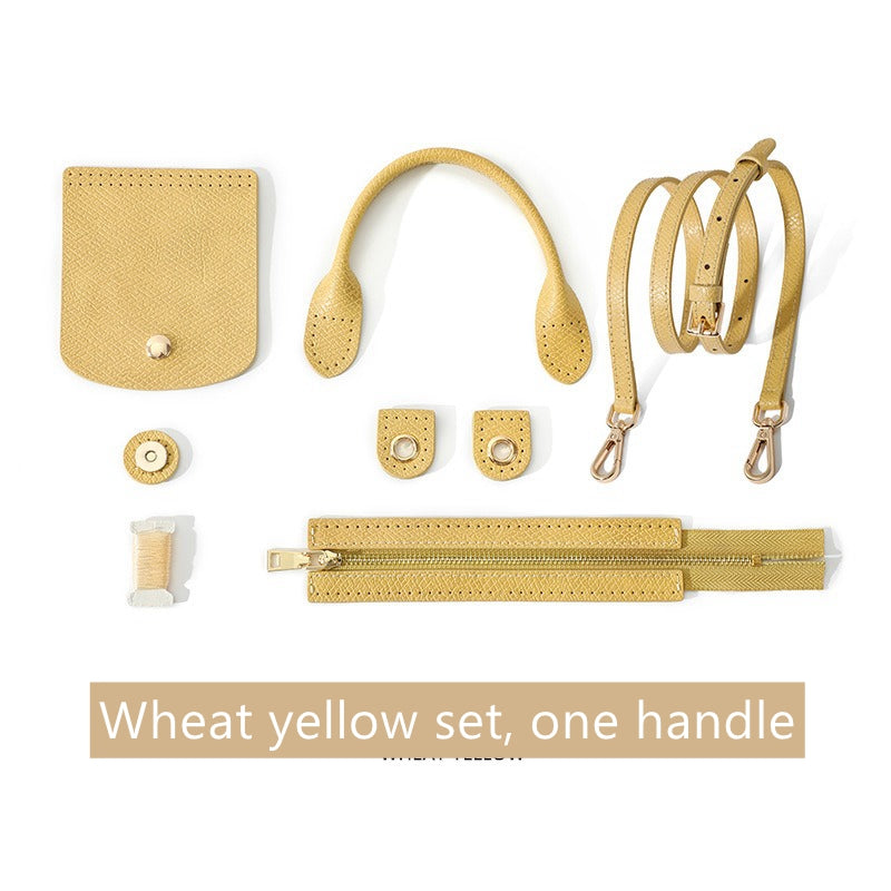 Full grain Leather DIY Kit for Le Pliage Pouch