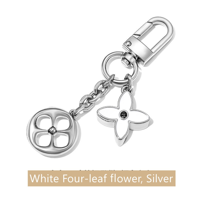Blooming Flowers Chain Bag Charm/ Keychain