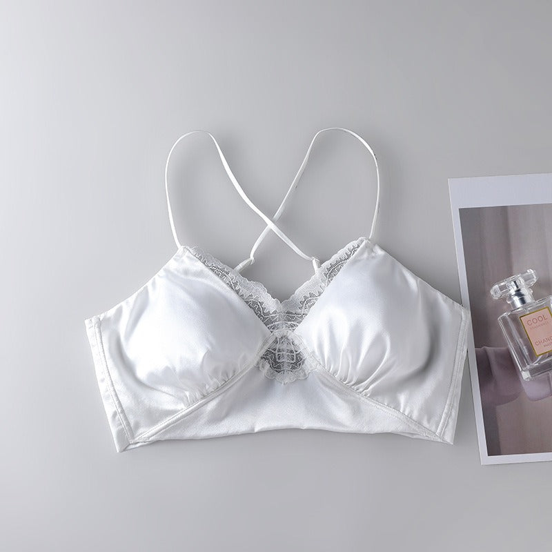 2025 New IN, Luxury Silk Lace Bra/ Camisole