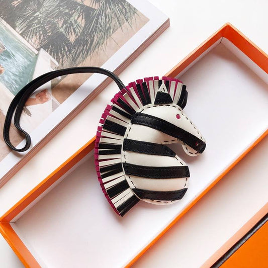 Geezee Zebra Bag charm